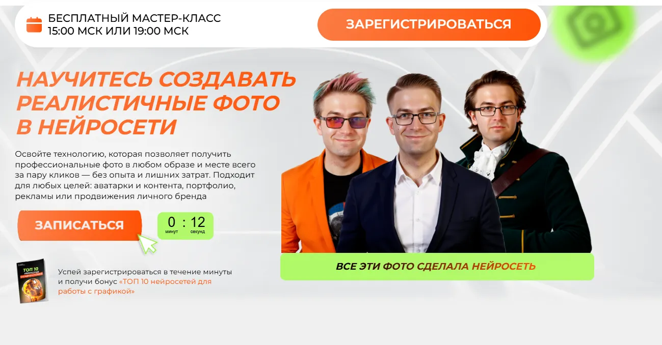 Научитесь создавать реалистичные фото в нейросети для себя или заработка